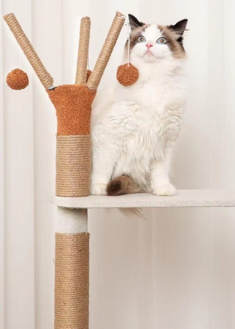 Classic Linen-Like Large Cat Tree Classic Linen-Like Large Cat Tree