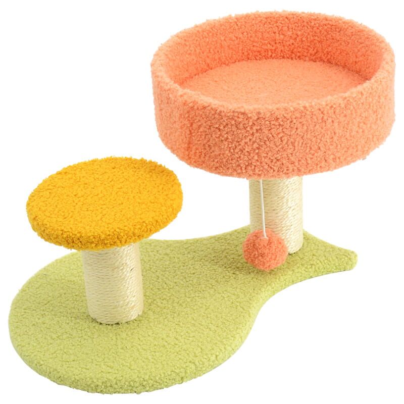 Fish Base Cat Tree with Platform & Nest Fish Base Cat Tree with Platform & Nest