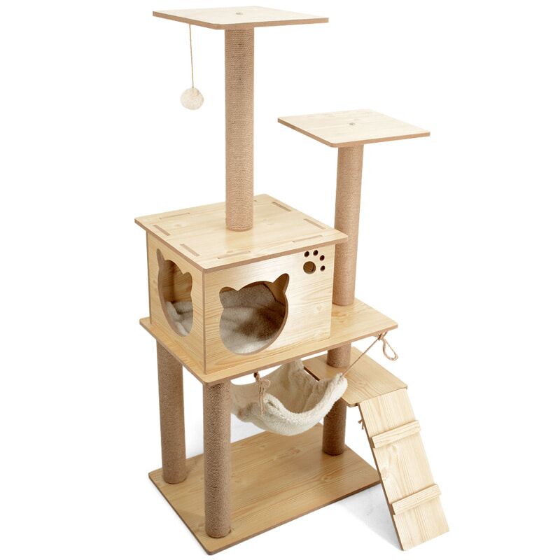 Laminated Panel Cat Tower Laminated Panel Cat Tower