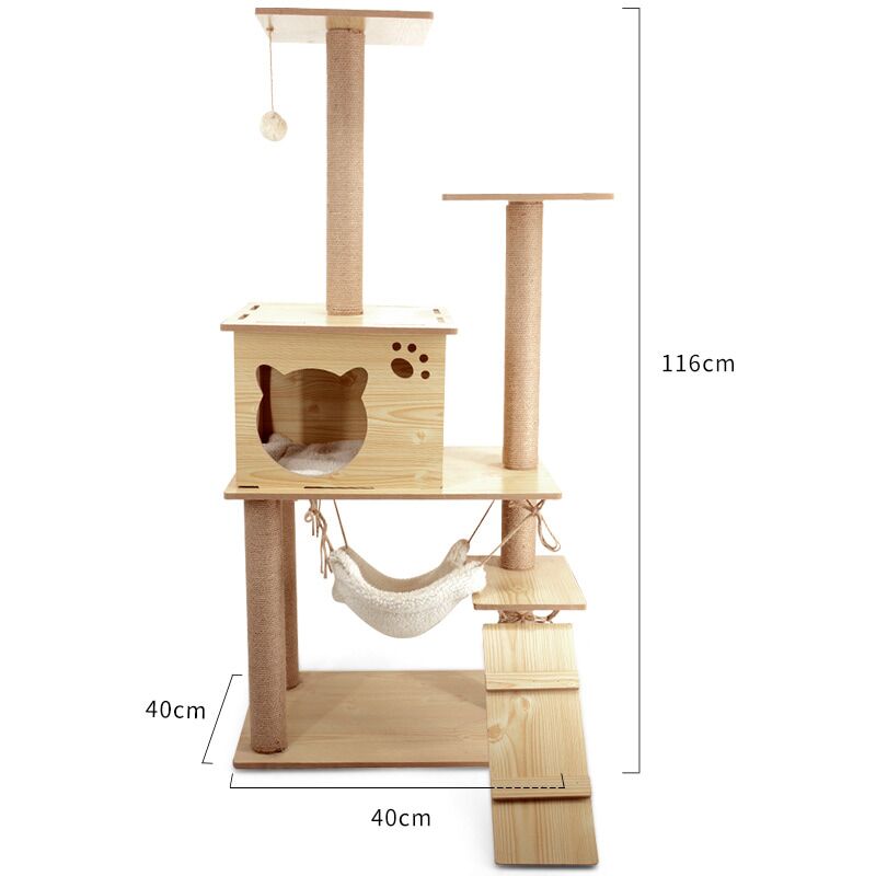 Laminated Panel Cat Tower Laminated Panel Cat Tower