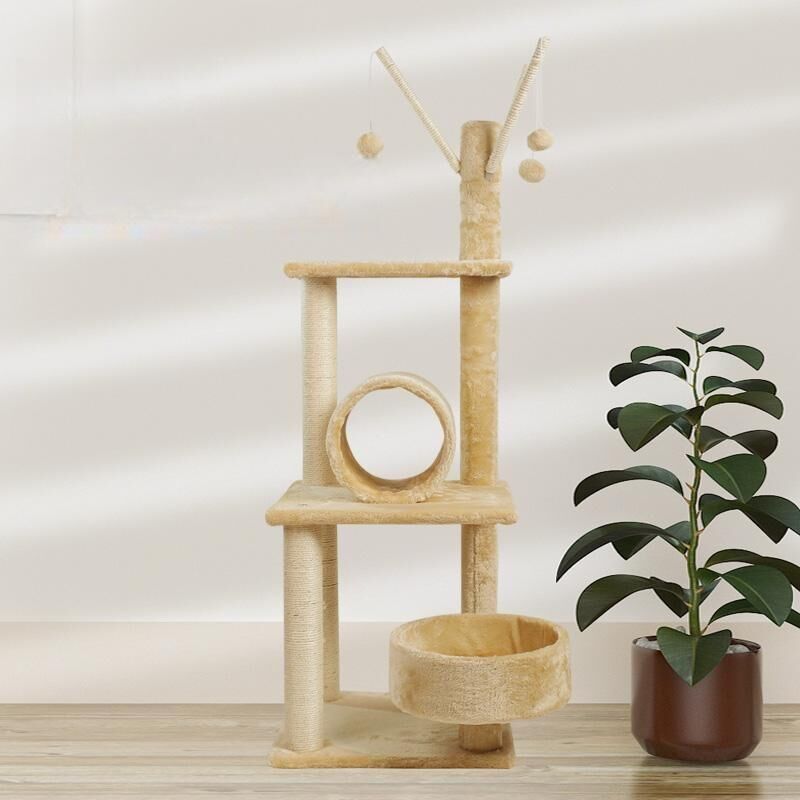 Luxury Cat Tree with Tunnel Luxury Cat Tree with Tunnel