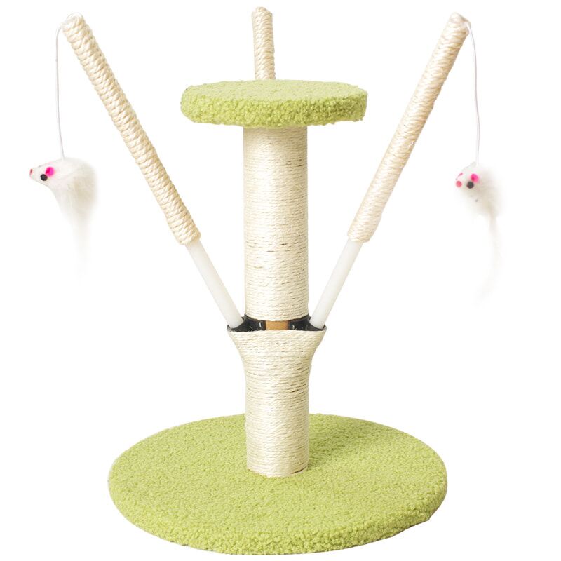 fish base cat tree with platform & nest (复制) Three Mice Mini Jump Platform